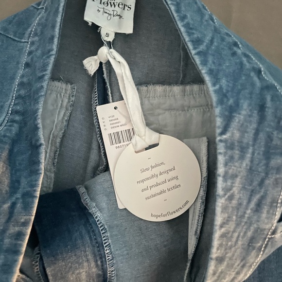 Hope for Flowers by Tracy Reese Wide-Leg Jeans with Pom-Pom Details - Picture 6 of 6